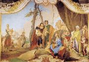 Rachel Hiding the Idols from her Father Laban Giovanni Battista Tiepolo